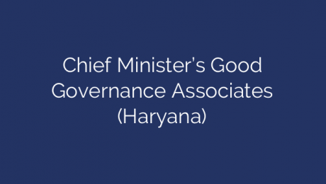 Chief Minister’s Good Governance Associates (Haryana)