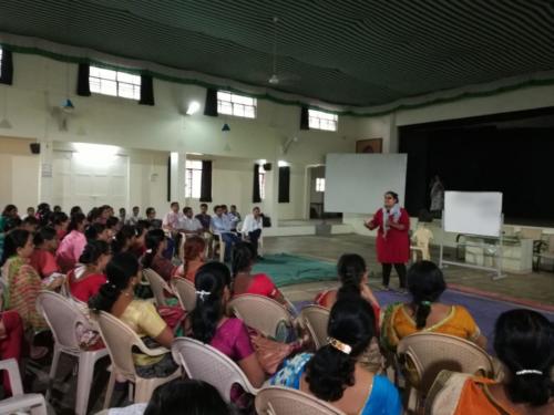 Training of Trainer workshop for Zilla Parishad Teachers on gender equality and reproductive health rights. Facilitation from Sukhibhava and Samata Teachers Fellowship (AFI)